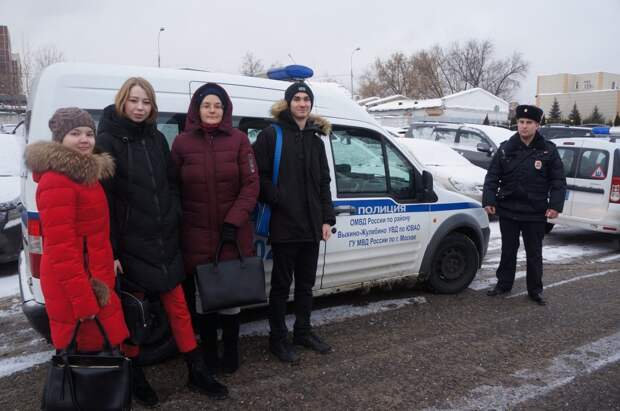 Акция «Студенческий десант». Фото: Пресс-служба УВД по ЮВАО ГУ МВД России по г. Москве