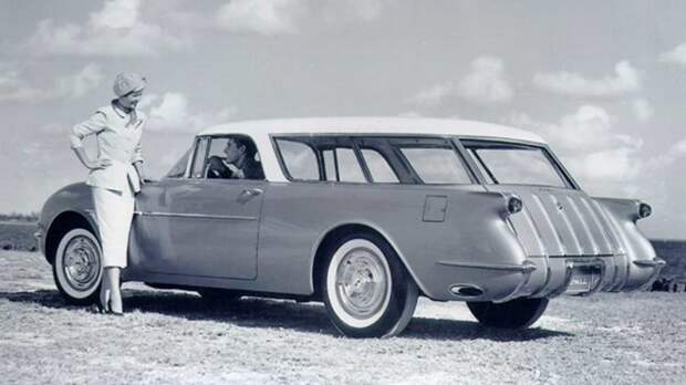 Необычный универсал Chevy Corvette в стиле концепта Nomad 1954 года