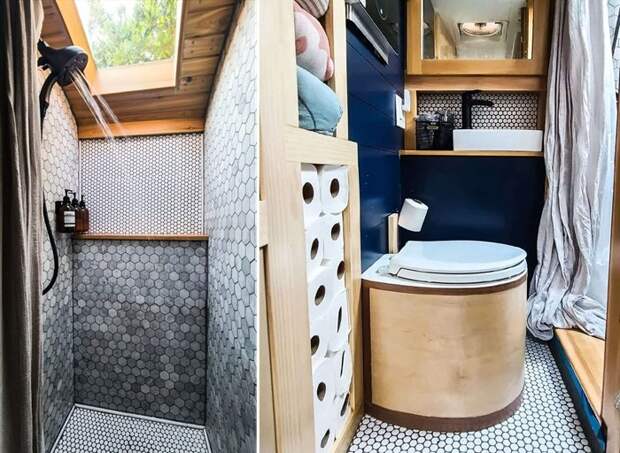 Как автобус, который стал домом для семьи из 6 человек, четырех кошек и собаки