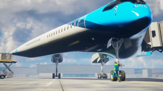 Новейший самолет «Flying-V», который может перевернуть авиастроение с ног на голову