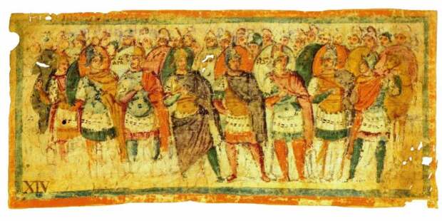Армия Византии VI в. Дворцовые части