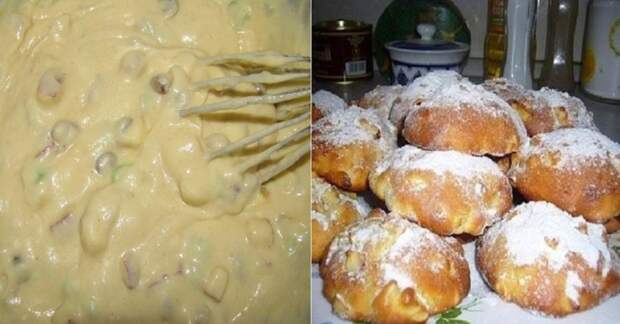 Рецепт самых нежных и вкусных булочек с яблоками за 30 минут
