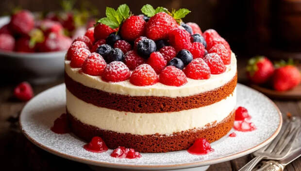 Гости разметают за полчаса, а вы потратили копейки: этот мраморный тортик на кефире сготовится быстрее, чем вы моете посуду