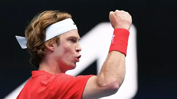 Рублёв победил Нисиоку в матче ATP Cup