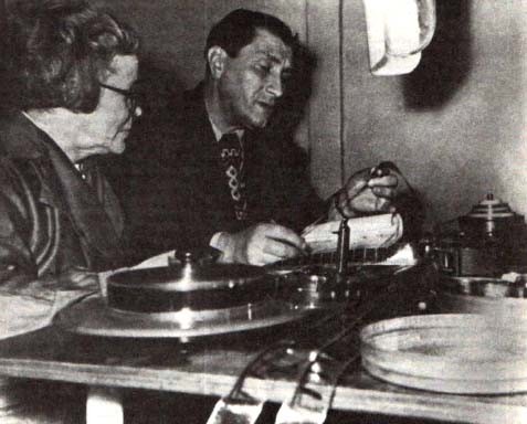 За монтажом Конька-горбунка 1947 За монтажом Конька-горбунка 1947