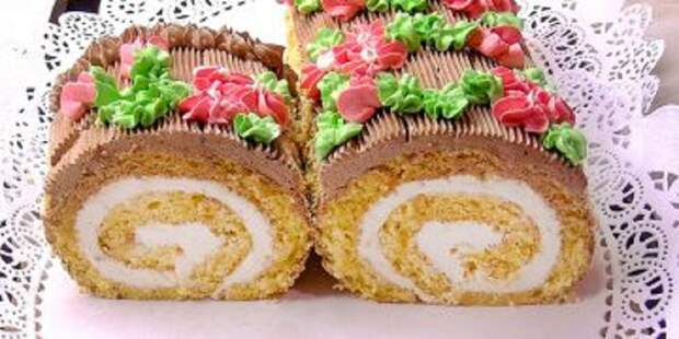 Бисквитный торт-рулет «Сказка»: классика, ставшая символом детства