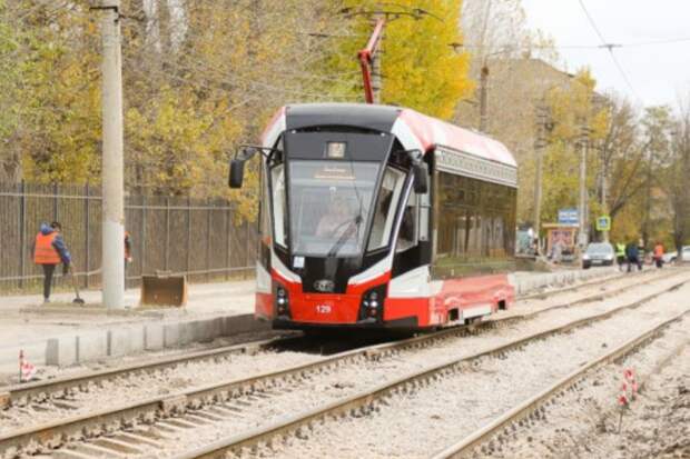 В Туле в 2025 году отремонтировали почти пять километров трамвайных путей