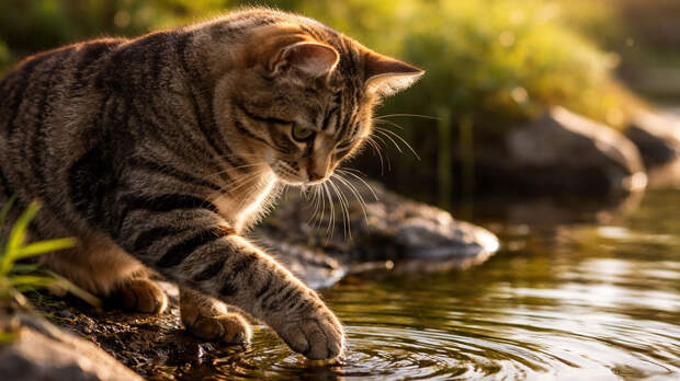 Почему кошки боятся воды: причины и способы приучения к водным процедурам
