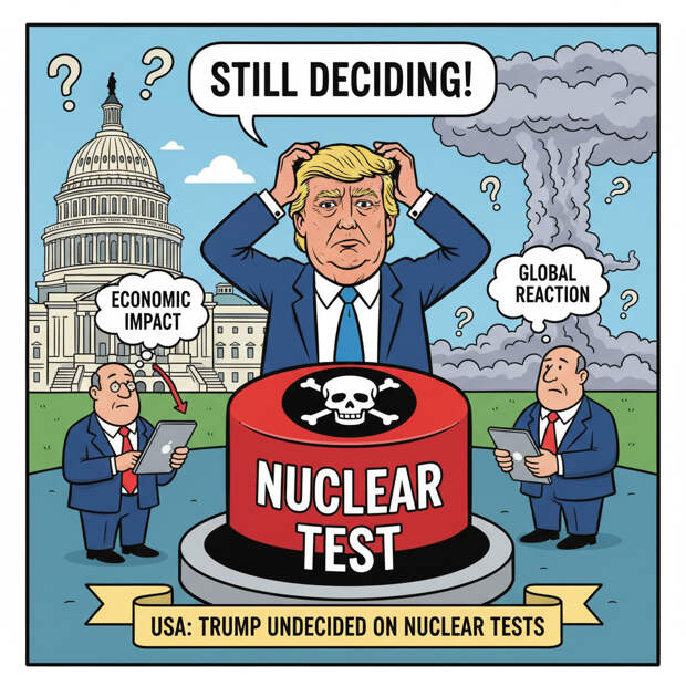 В США заявили, что Трамп еще не решил вопрос о ядерных испытаниях
