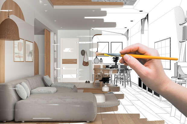 Дизайнер интерьера Кукса: косметический ремонт обойдется в 35-50 тыс. за кв. м