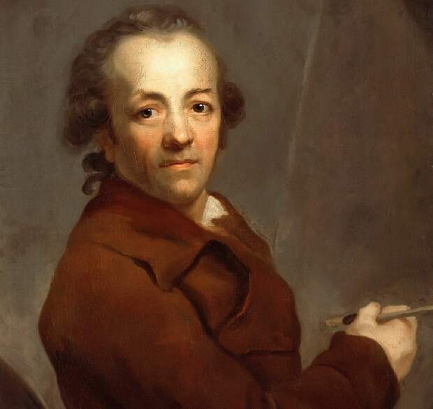 Графф, Антон (1736-1813) - Автопортрет. Графф, Антон (1736-1813) - Автопортрет.