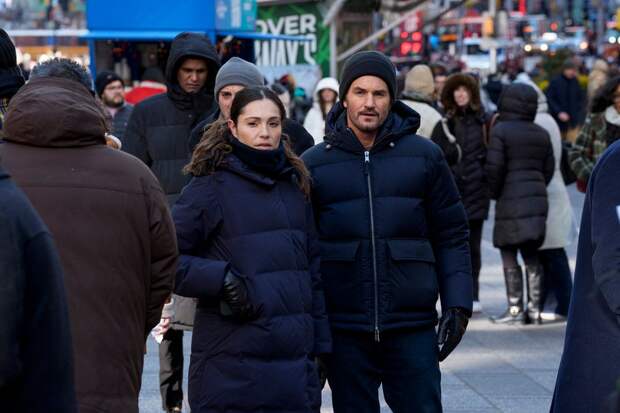 Bruno and Silva in the crowd on Law & Order: SVU Season 26 Episode 14