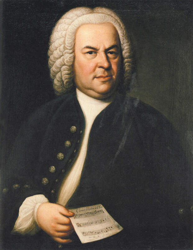 Элиас Готтлоб Хаусман, «Портрет Иоганна Себастьяна Баха», 1748 год