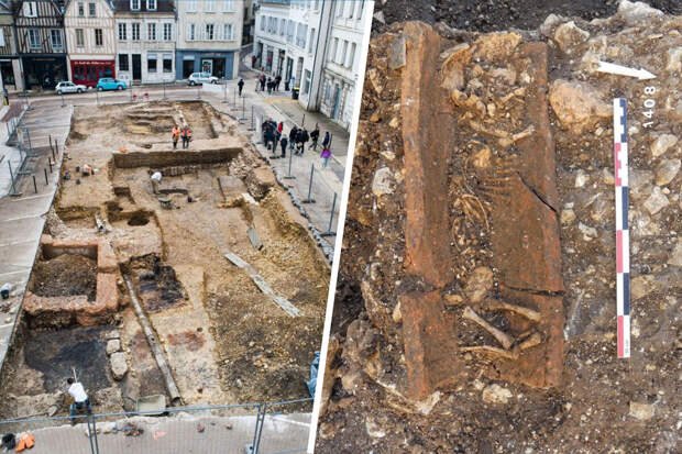 Arkeonews: древний детский некрополис найден в центре города Осера