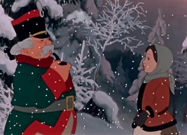 5. "12 месяцев", 1956 год видео, зима, новый год, ностальгия, советские мультфильмы