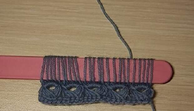 брумстик вязание