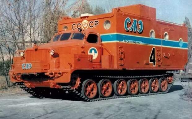 Арктический вездеход «Харьковчанка» в объективе
