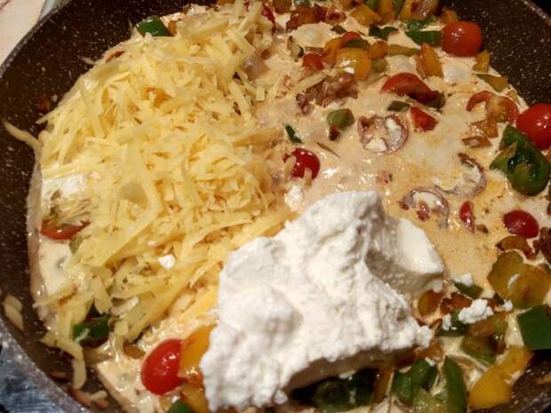 Пенне с курицей и творожным сыром рецепт, фоторецепт, рецепты тралекс, рецепт вкуса, еда, длиннопост
