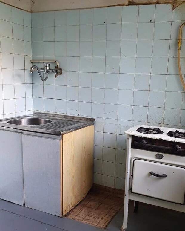 Капитальный ремонт кухни до начала
