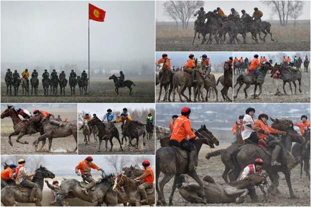 Смешались в кучу кони, люди: соревнования Кок-бору вКиргизии
