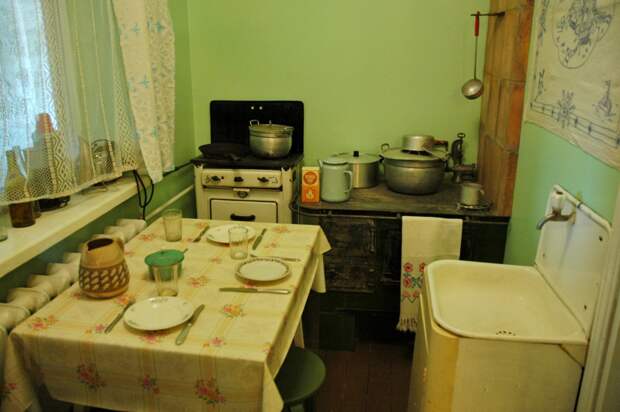 Советская кухня в Музее Сааремаа
