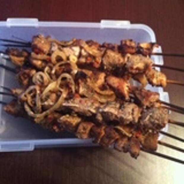 Шашлык в духовке (на гриле)