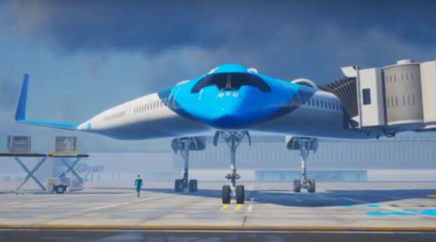 Новейший самолет «Flying-V», который может перевернуть авиастроение с ног на голову