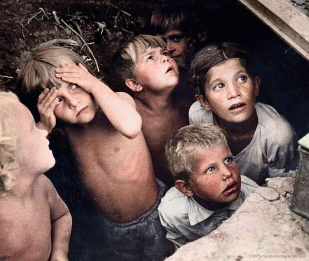 18 известных исторических фотографий в цвете