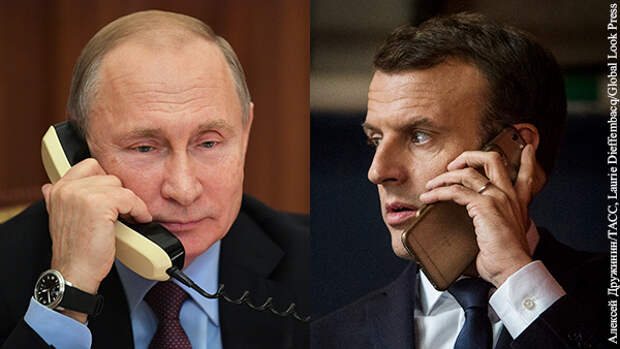 Трансляция в прямом эфире: для французов важнее Путин, чем Макрон..