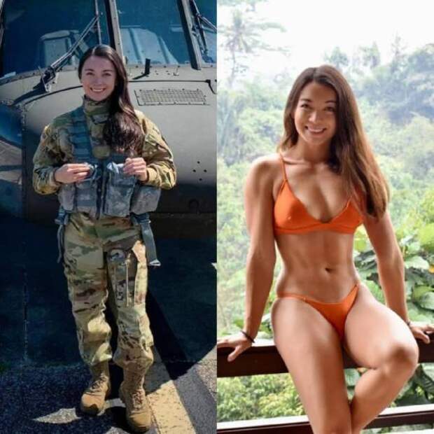 Девушки в униформе и без нее Девушки в униформе и без нее