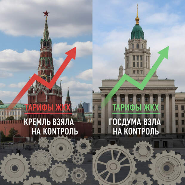 Кремль и Госдума взяли под контроль рост тарифов ЖКХ