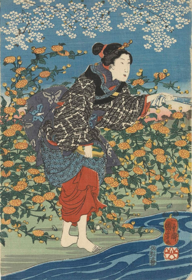10. Zhenshchina na beregu reki
