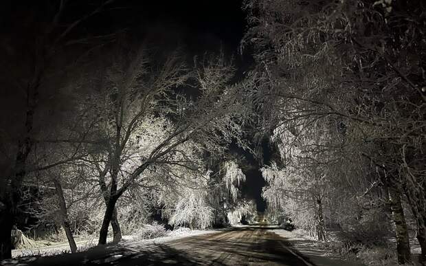 В Рязанской области риск стихийных бедствий из-за мороза сохранится до 4 февраля