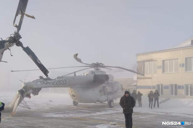 Красноярское авиапредприятие заплатит 1,3 млн за столкновение вертолета с аэропортом