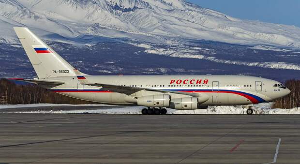 Борт президента Российской Федерации - Ил-96-300. Фото: Никита Журавлёв.