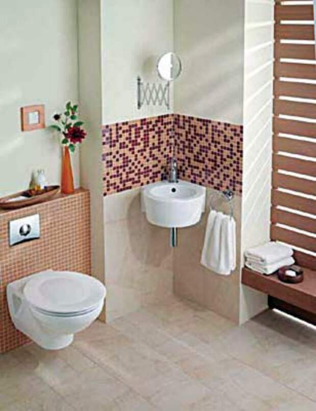 Потрясающие примеры организации пространства в ванной