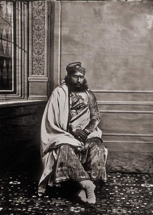 Министр махараджи. Джайпур, примерно 1857 год. Министр махараджи. Джайпур, примерно 1857 год.