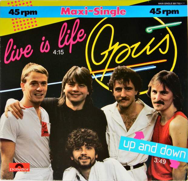 Opus - Live Is Life 12'' MAXI