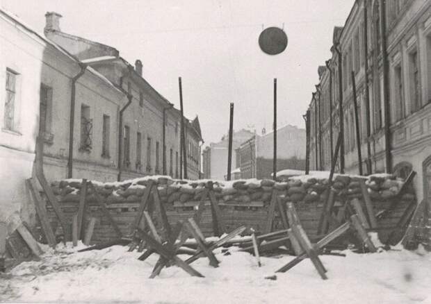 1941. Москва в 1941 г. В переулках Смоленского рынка