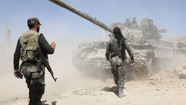 Сирийские военные. Архивное фото