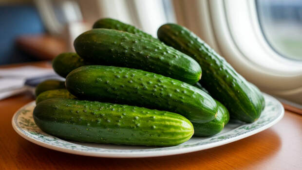 Огурцы-убийцы случайно нашли в сухпайках российской компании бортпитания