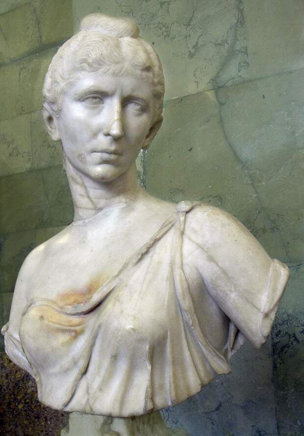 Мраморный бюст Корнелии Салонины, III в. н.э.
