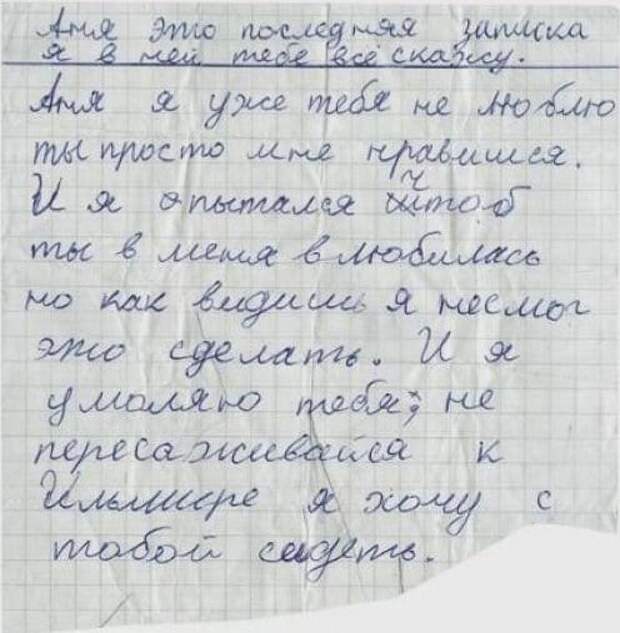 Несколько сочинений и работ школьников
