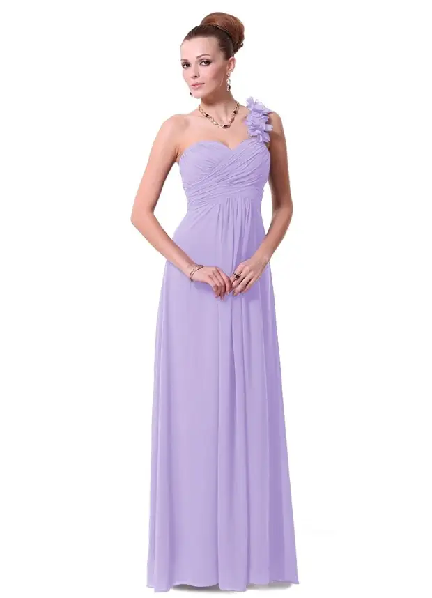 Сиреневое Платье Вечернее Длинное фото 23