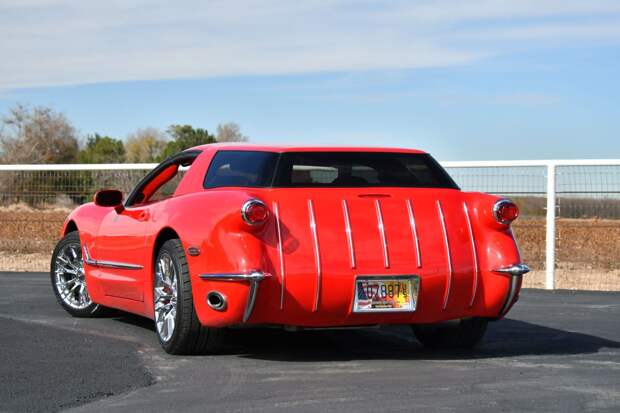 Необычный универсал Chevy Corvette в стиле концепта Nomad 1954 года