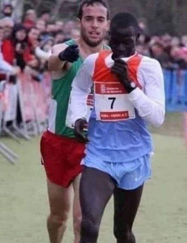 спортсмены, бег