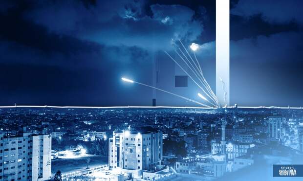 В Израиле около 30 человек пострадали при ракетном обстреле города Арада