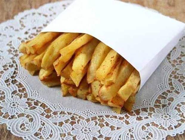 хрустящий картофель фри без масла