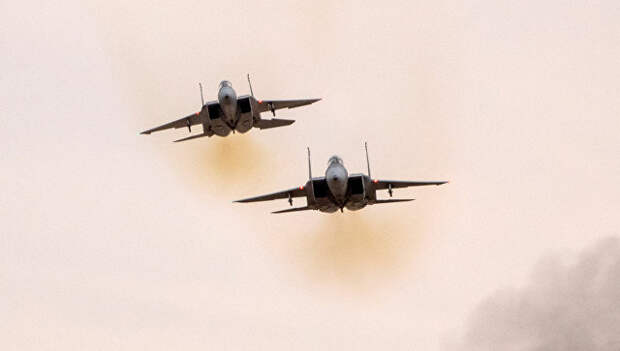 Истребители F-15 ВВС Израиля. Архивное фото Истребители F-15 ВВС Израиля. Архивное фото