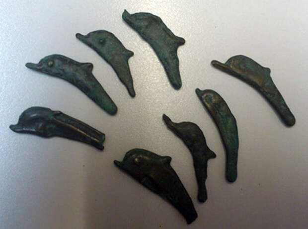 Древнегреческие монеты - дельфины